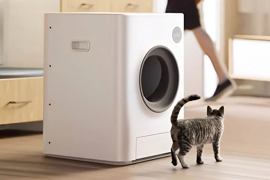 electric cat box