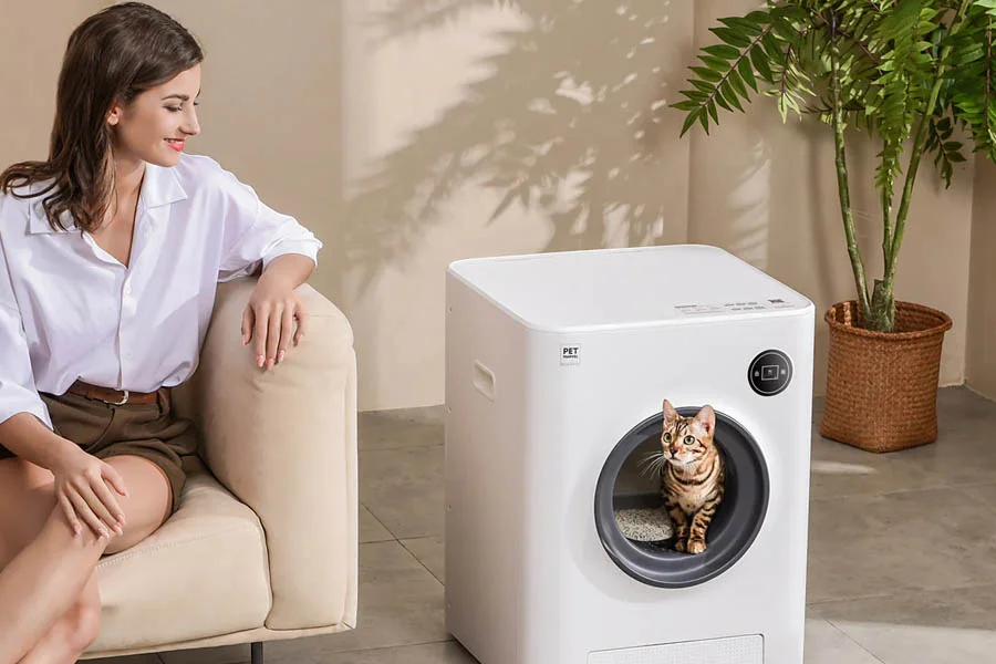 automated litter box